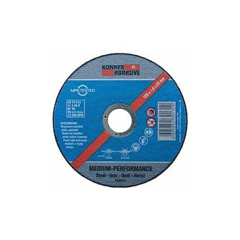 Akce Kotouč KONNER D603 125x1,0x22mm, Metal
