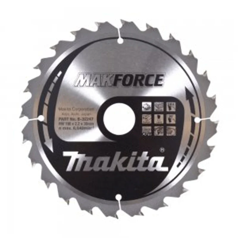 Akční Cena Makita B-32247 - kotouč pilový dřevo MAKFORCE 190x2.2x30mm 24Z = old B-08355