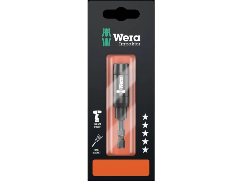 Wera 897/4 IMP R SB Impaktor držák s prstencovým magnetem (05073990001) Vrácení Zdarma