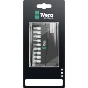 Vysoce Kvalitní Wera Bit-Check 10 Universal 5 SB sada bitů (05073416001)