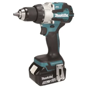 Akční Cena Makita Aku bezuhlíkový příklepový šroubovák Li-ion LXT 18V 5,0 Ah,Makpac - DHP489RTJ  + Prodloužená záruka výrobce