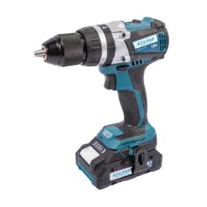 XTLINE Aku vrtačka s příklepem bezuhlíková 18 V, 65 Nm + 2 baterie 2.0 Ah + nabíječka 2.4 A - XT102860E Časově Omezené