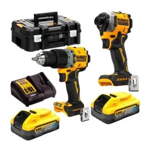 Značkový DeWALT DCK2050H2T Sada aku nářadí - příklepová vrtačka DCD805 + rázový utahovák DCF850, 2x aku 5,0 Ah, kufr TSTAK  + Prodloužená záruka výrobce