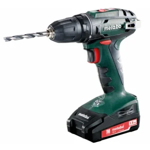 Vysoce Kvalitní Metabo BS 18 Akumulátorový vrtací šroubovák 18V 2x1,5Ah Li-Ion, kufr 602207550 + Prodloužená záruka výrobce