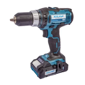 XTLINE Aku vrtačka 18 V, 35 Nm + 2 baterie 2.0 Ah + nabíječka 2.4 A - XT102770E Akční Cena