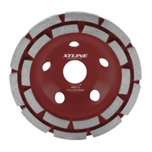 XTLINE Kotouč diamantový brusný dvouřadý | 115x5x22,2 mm - HBD115 Super Cena