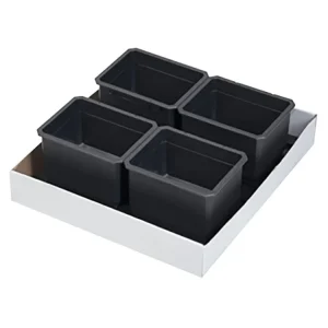 Vysoce Kvalitní QBRICK Sada organizérů 145x115x100 mm pro PROFI Qbrick 5 dílů - P90596