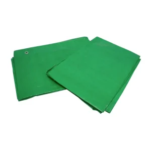 XTLINE Zakrývací plachta zesílená PE s oky 130g/m2 | 2x8 m - P19661-1 Cenový Hit