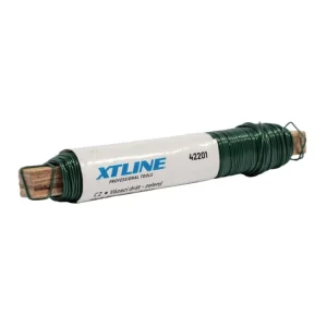 XTLINE Vázací drát zelený PVC | 0,65 (0,55) mm x 30 m - 42201 Must-Have