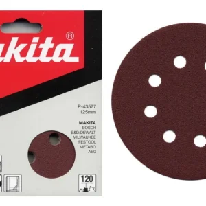Aktuální Brusný papír na suchý zip 125mm K100 50ks Makita