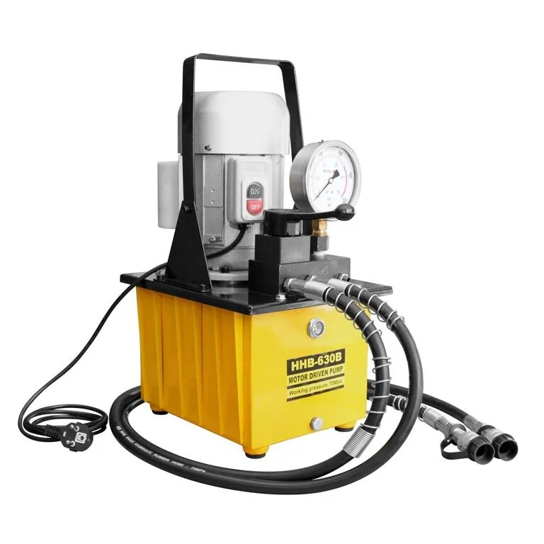 Výprodej Elektrická hydraulická pumpa s tlakoměrem HHB-630B