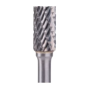 Vysoce Kvalitní fréza karbidová, válcová s čelním ozubením, pr.10x20mm/stopka 6mm,sek střední(double-cut)