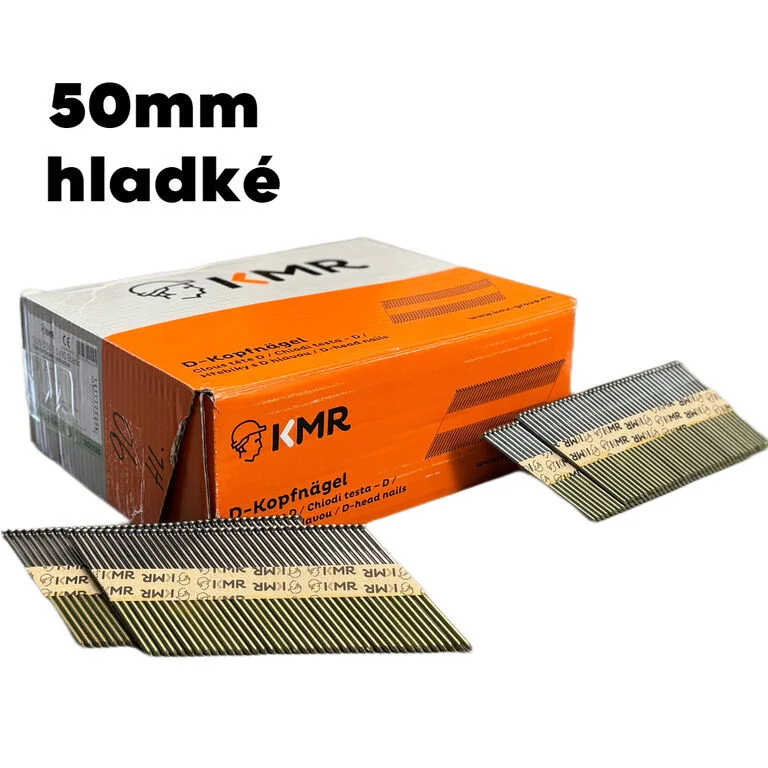 Aktuální Hřebíky hladké na pásce D34° 2,9x50 6600ks
