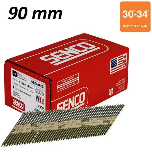 Akční Cena Hřebíky hladké na pásce D34° 3,1x90 2000ks SENCO