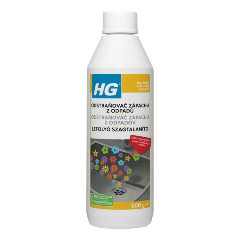 Vysoce Kvalitní HG 624 Odstraňovač zápachů z odpadů 500 ml