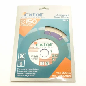 Značkový Extol 108713 Kotouč diamant 150 mm segment.