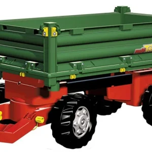 Značkový Rolly Toys R12500 Přívěs Multi Trailer 2 osý John Deere